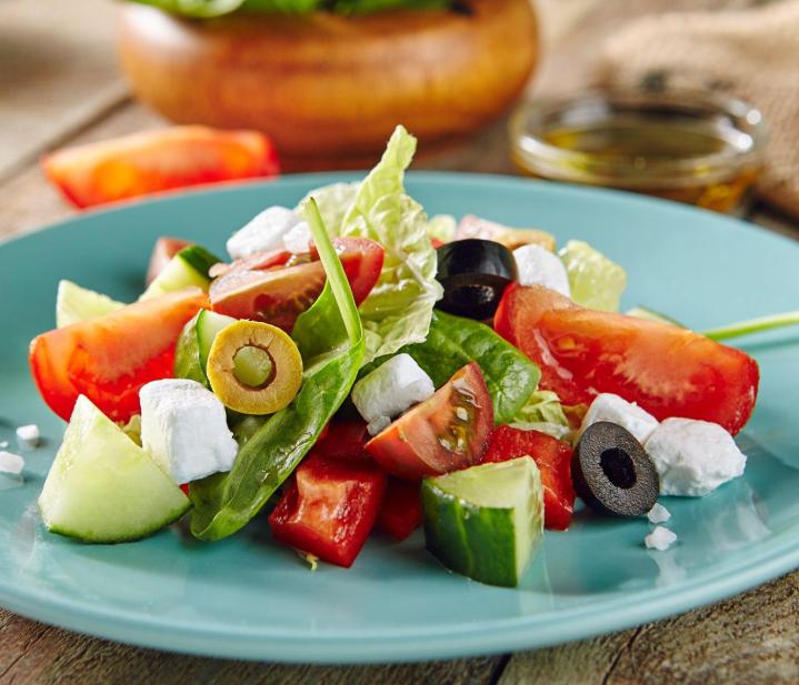 Plats de salades La Guadeloupe
